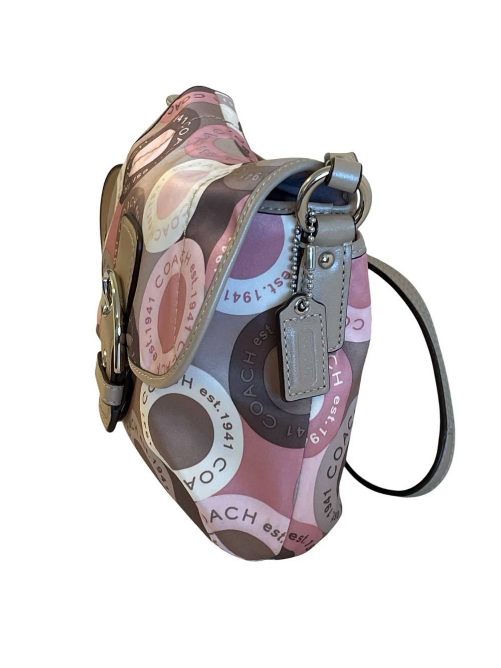 Vintage Coach Soho Snaphead Flap Mini Crossbody Bag - Picture 5 of 16
